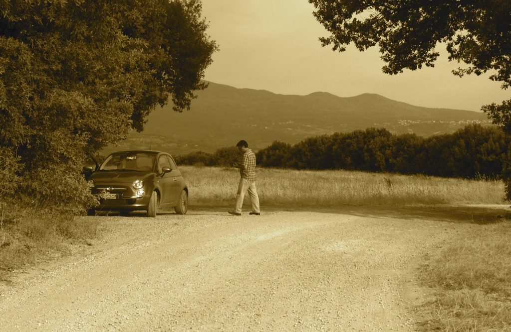 Tuscan Dirt Road