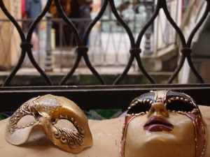 Becky and Leahs Venetian Masks