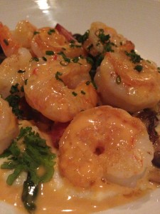 Lucky Rooster Shrimp and Grits
